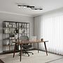 Ceiling Light Skan 4-Light Steel Black 2