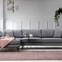 Nordic Corner Sofa Left Grey 2