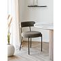 Dining chair Yenti set of 2 Bouclé 2