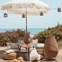 Alba Solar-Lichterkette Rattan Braun22 x 14 x 800 cm 2
