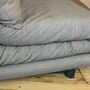 Multy Schlafsofa 3-Sitzer Stoff Taupe 3