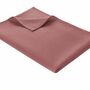 Leichte Decke aus Waffelpiqué 100% Baumwolle Rose Single 0