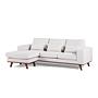 Ecksofa Japandi 3-Sitzer Beige 7