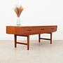 Lowboard Teak wood 1960s 4