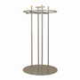 Vintage coat rack metal silver 1990s 0