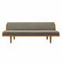 Sofa Textile Wood Grey 1960s 0