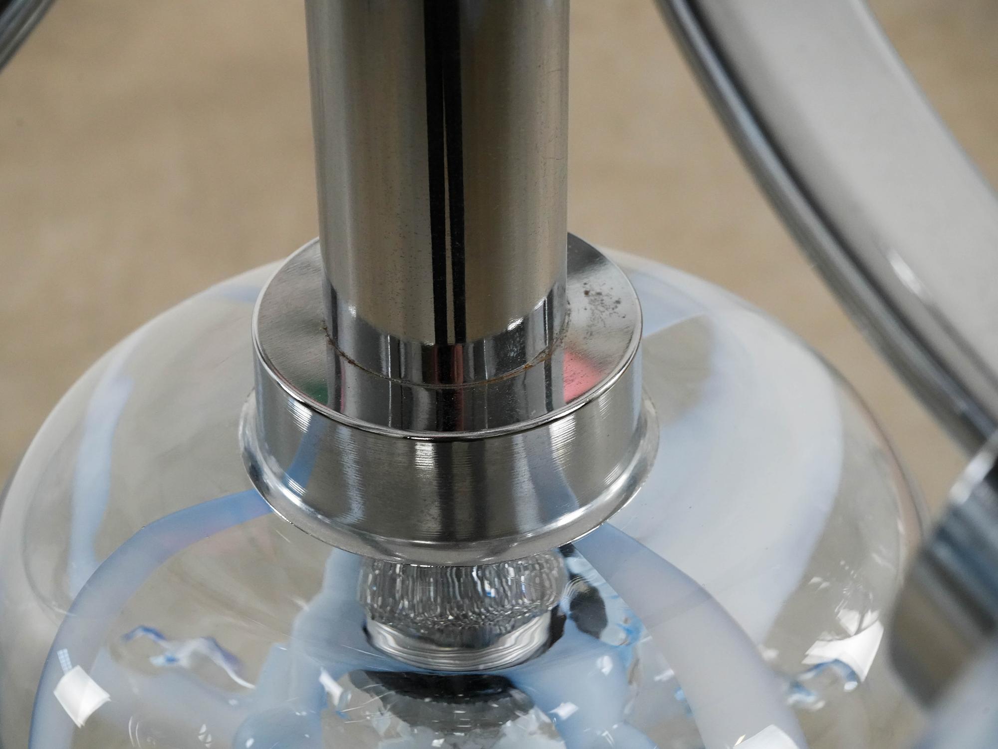 Kronleuchter Muranoglas 1970er Jahre 14