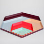 Tablett Kaleido XS Metall Rot 9