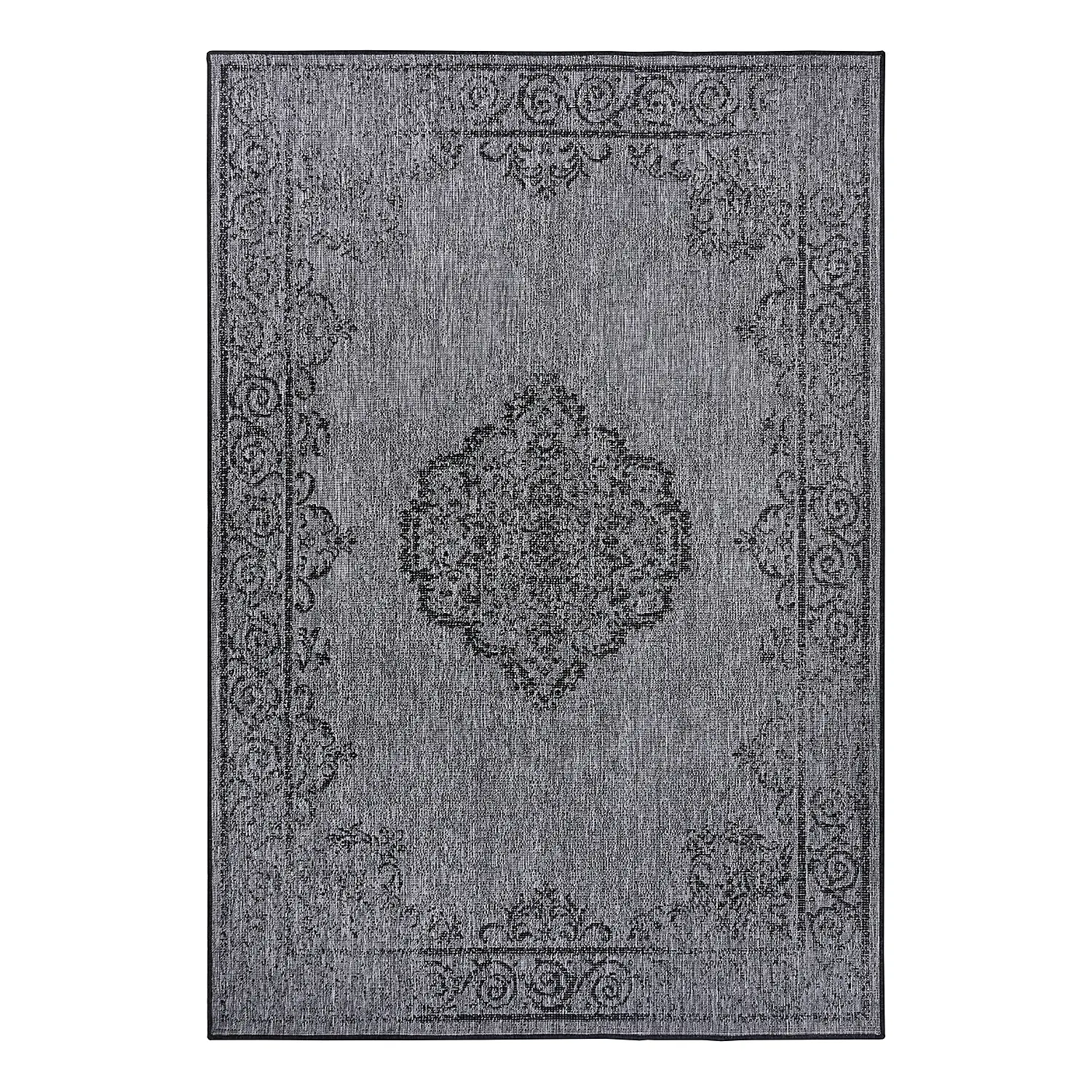 Cebu Outdoor-Teppich Silber Grau 5
