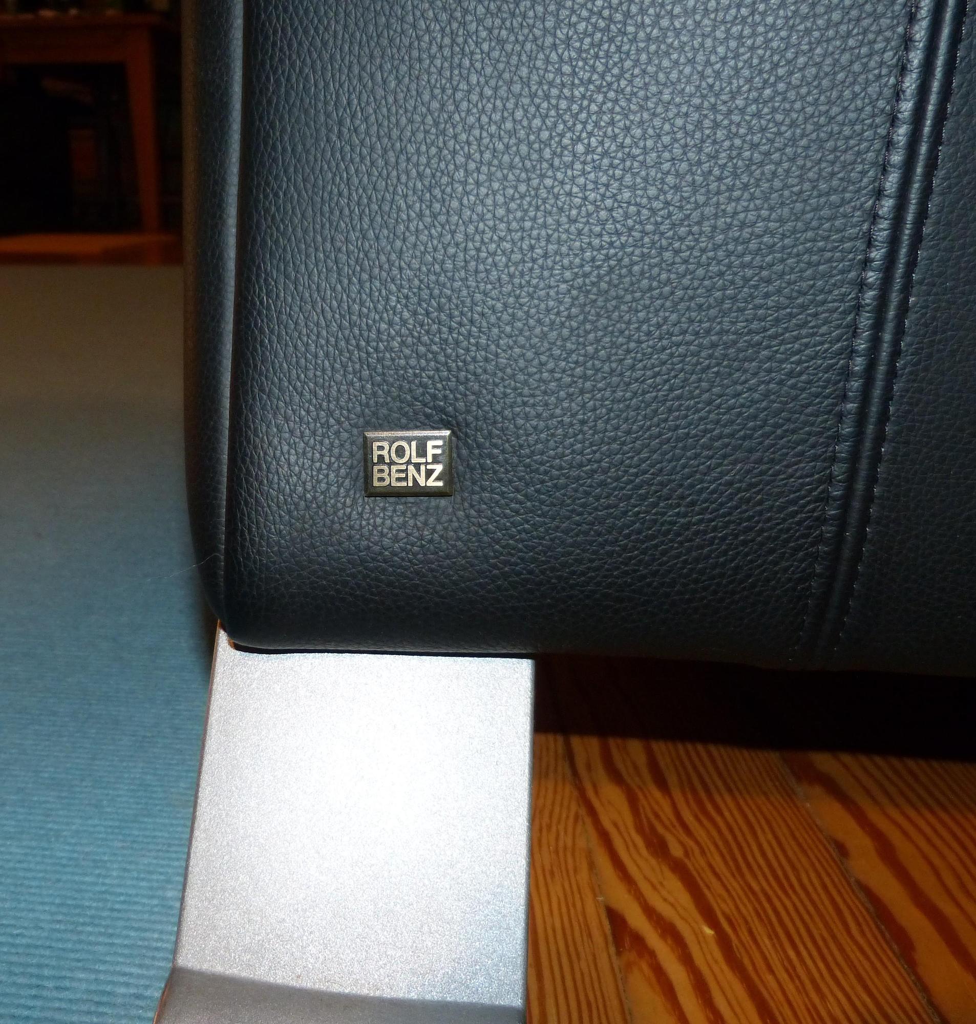 322 Sofa Aluminium Holz Schwarz 8