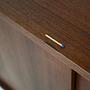Wall shelf Teak wood 1960s 13