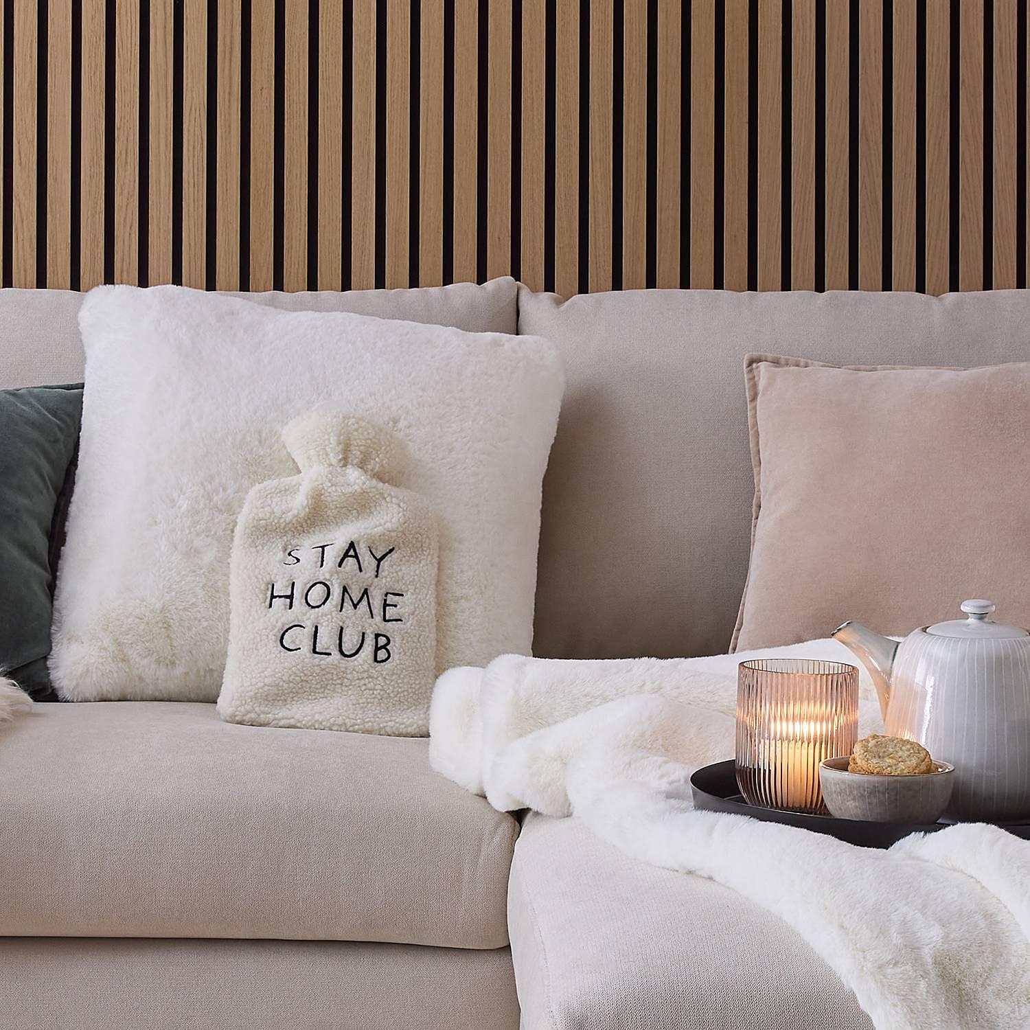 Wild Thing Felldecke Weiß 3