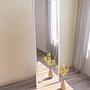Tessa Standing Mirror White 50cm x 160cm 1