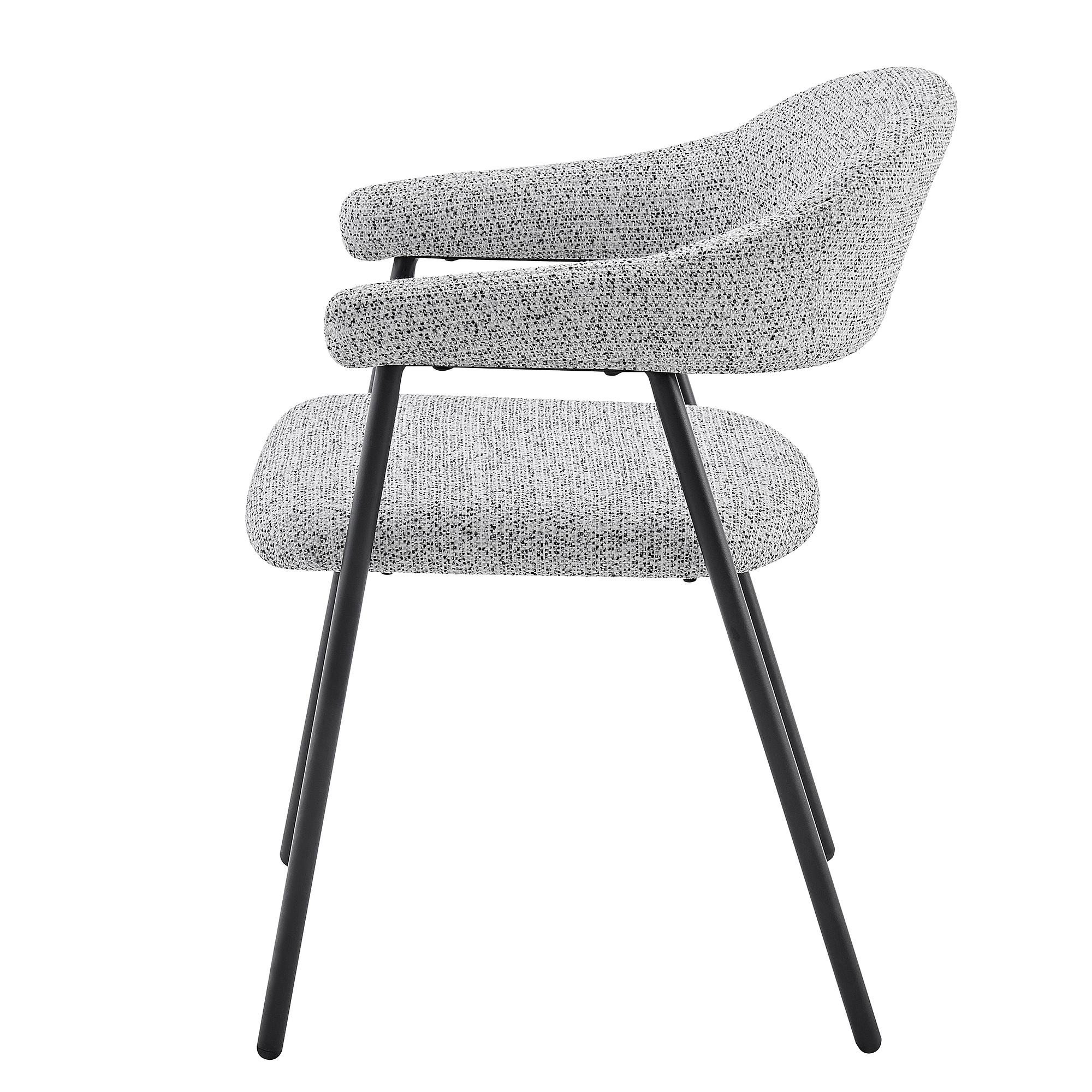 SHEEDO Armchair Set of 2 Grey 2