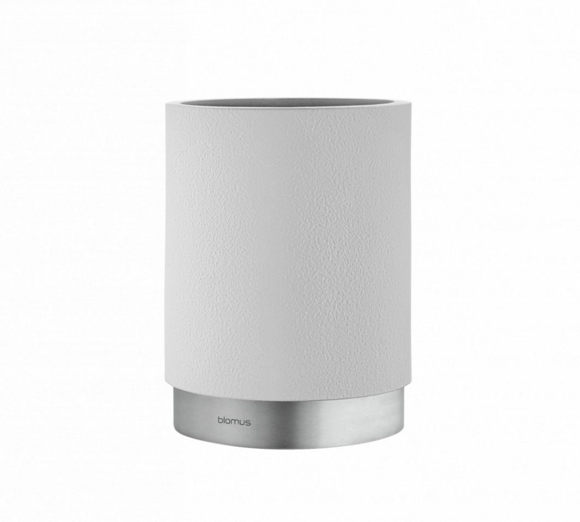 Ara Zahnputzbecher Edelstahl Matt Moon Gray Ø 9 cm 1