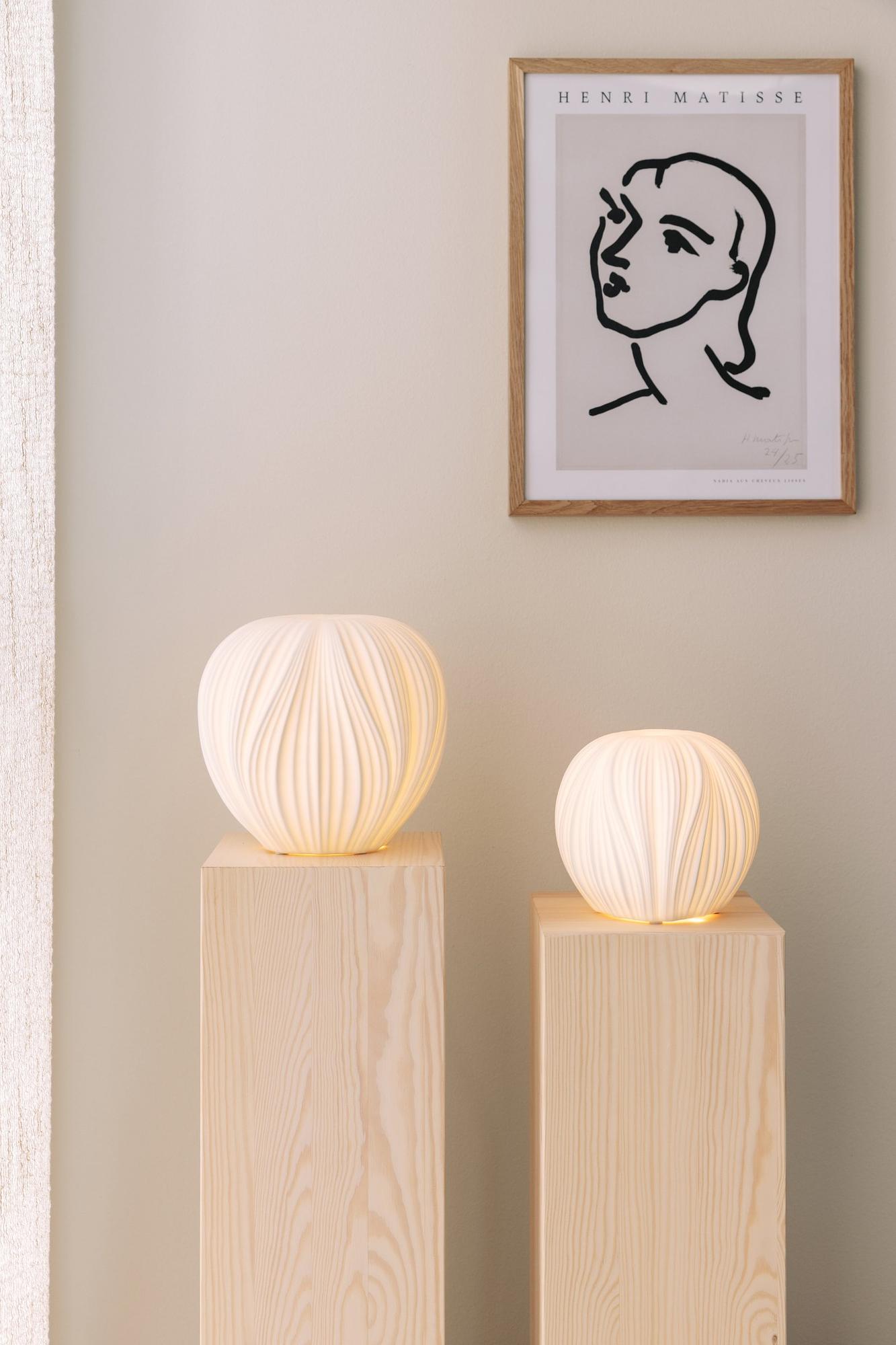 Milo Table Lamp Ceramic White Ø 16cm 0