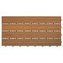 Svevo Terrace Tile Set of 12 Brown 4