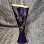 Vintage Vase Porzellan Blau 1