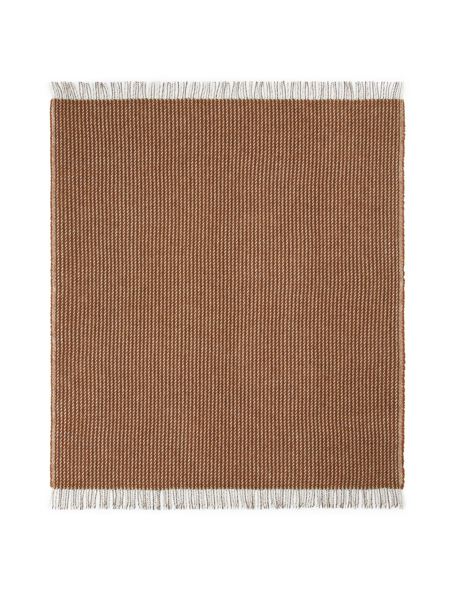 Adamo Blanket 100% Virgin Wool Bronze Melange 2