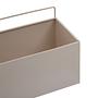 Ascher Wand-Pflanzenkasten Grau Natur
 4