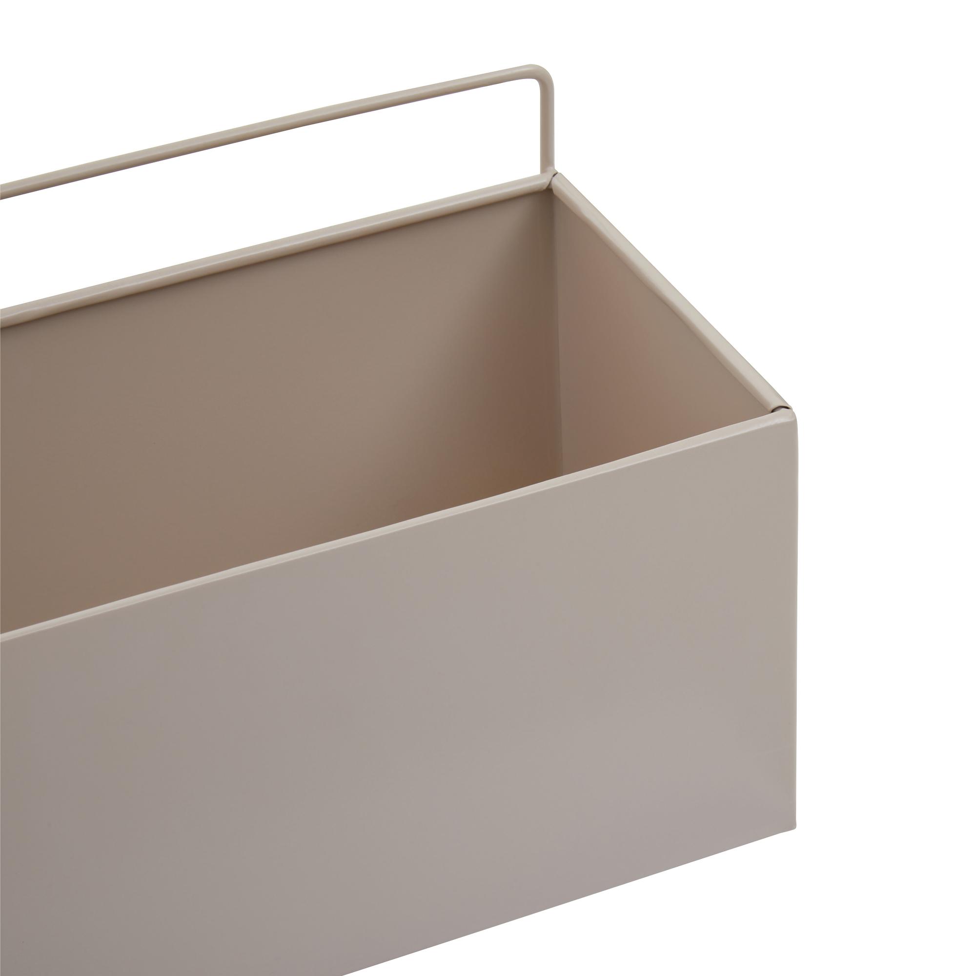 Ascher Wand-Pflanzenkasten Grau Natur
 4