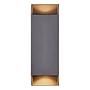Wandleuchte Nico Square Grau 4