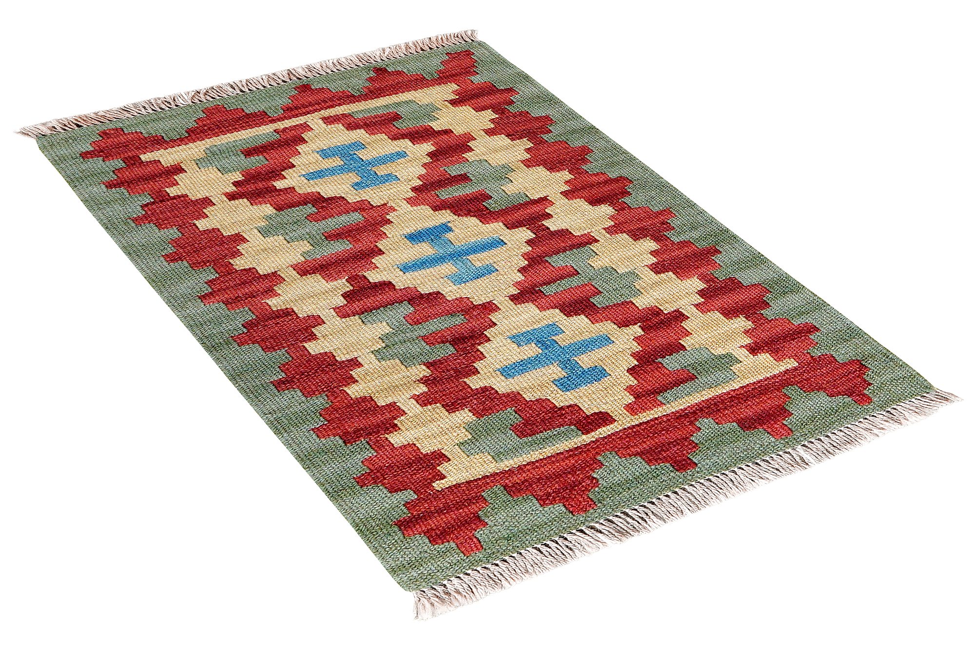 Kilim Gashgai Teppich Mehrfarbig 2