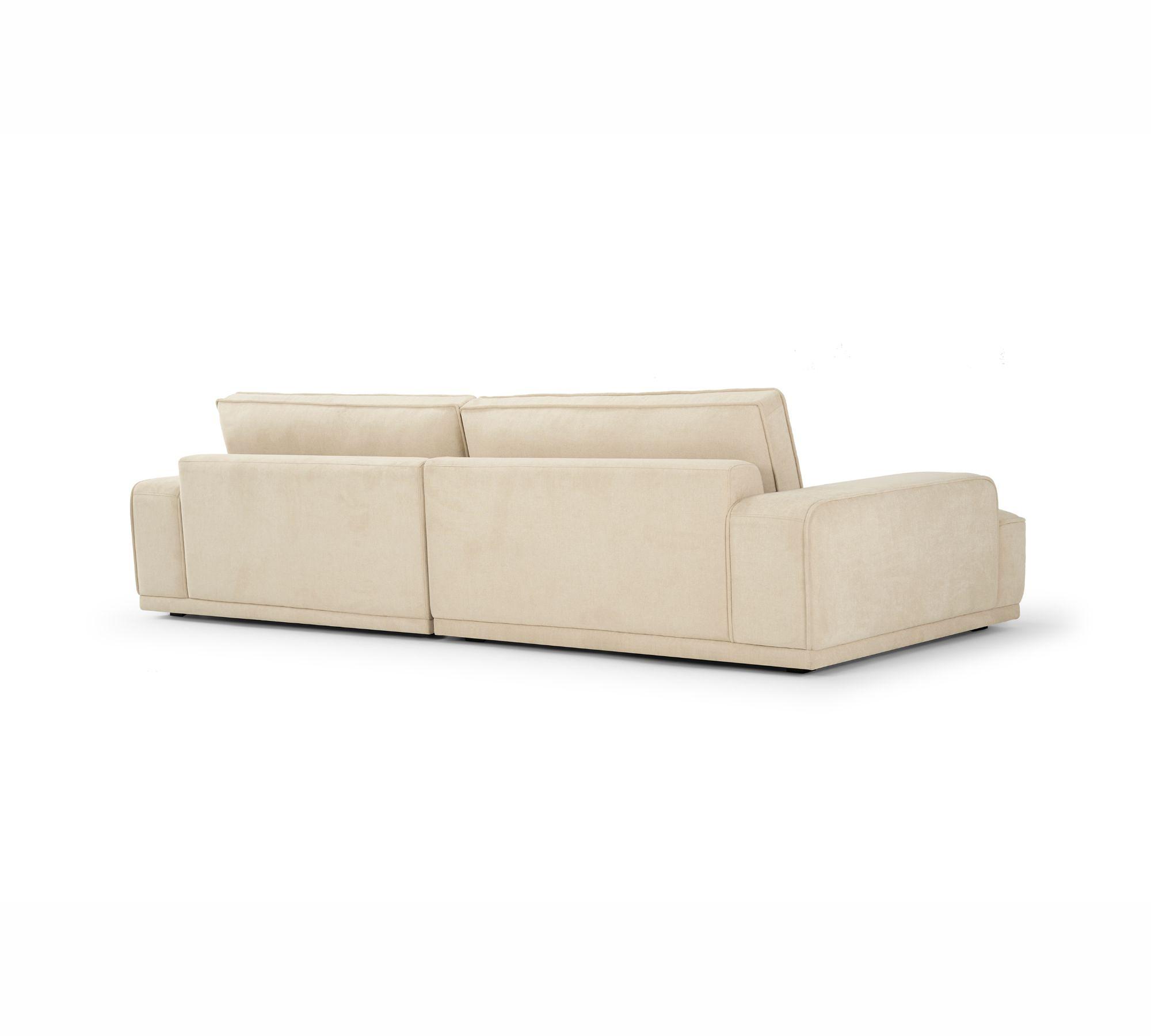 Leonora Sofa 3,5-Sitzer Form Cream 1