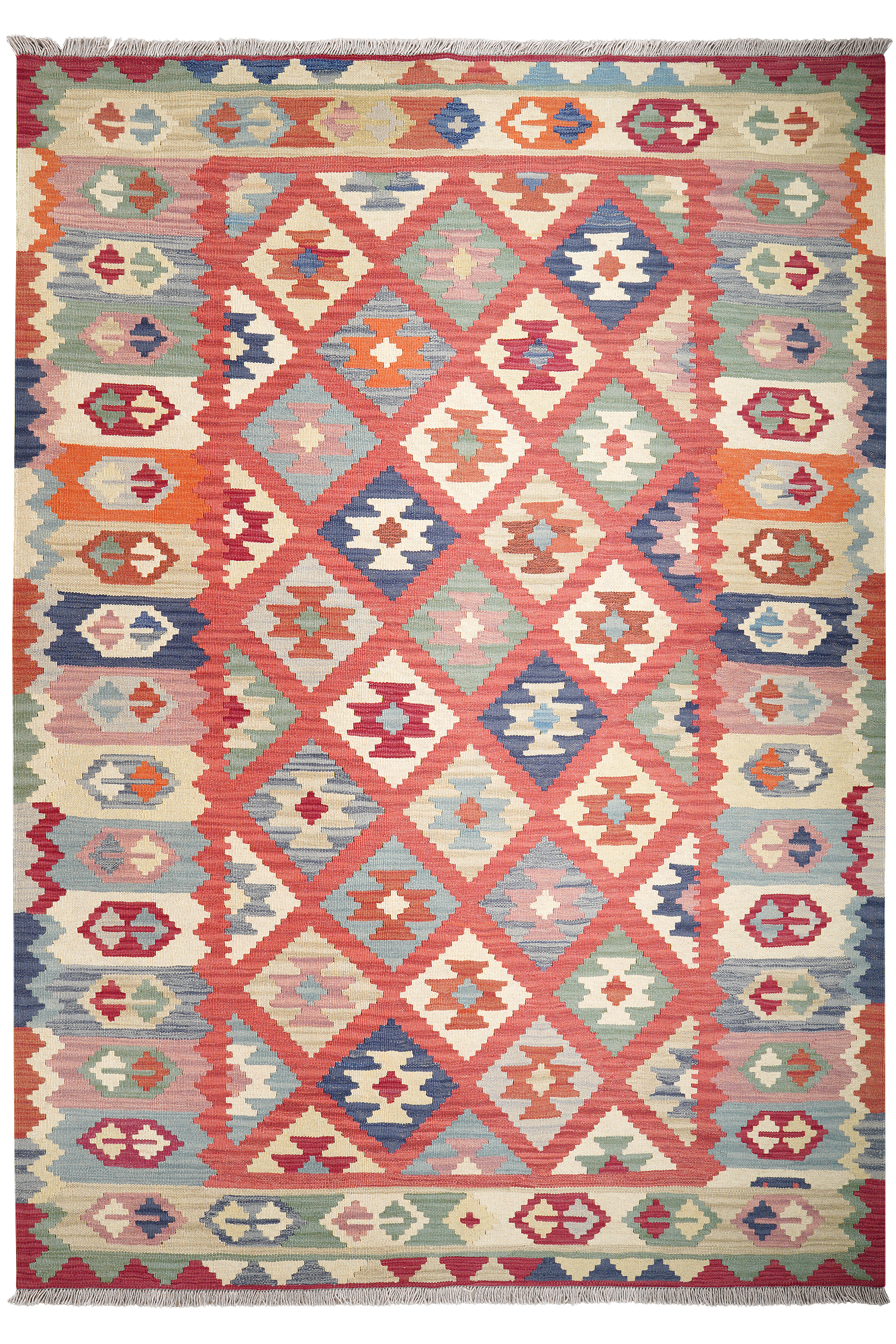 Kelim Gashgai Wool Multicolor 0