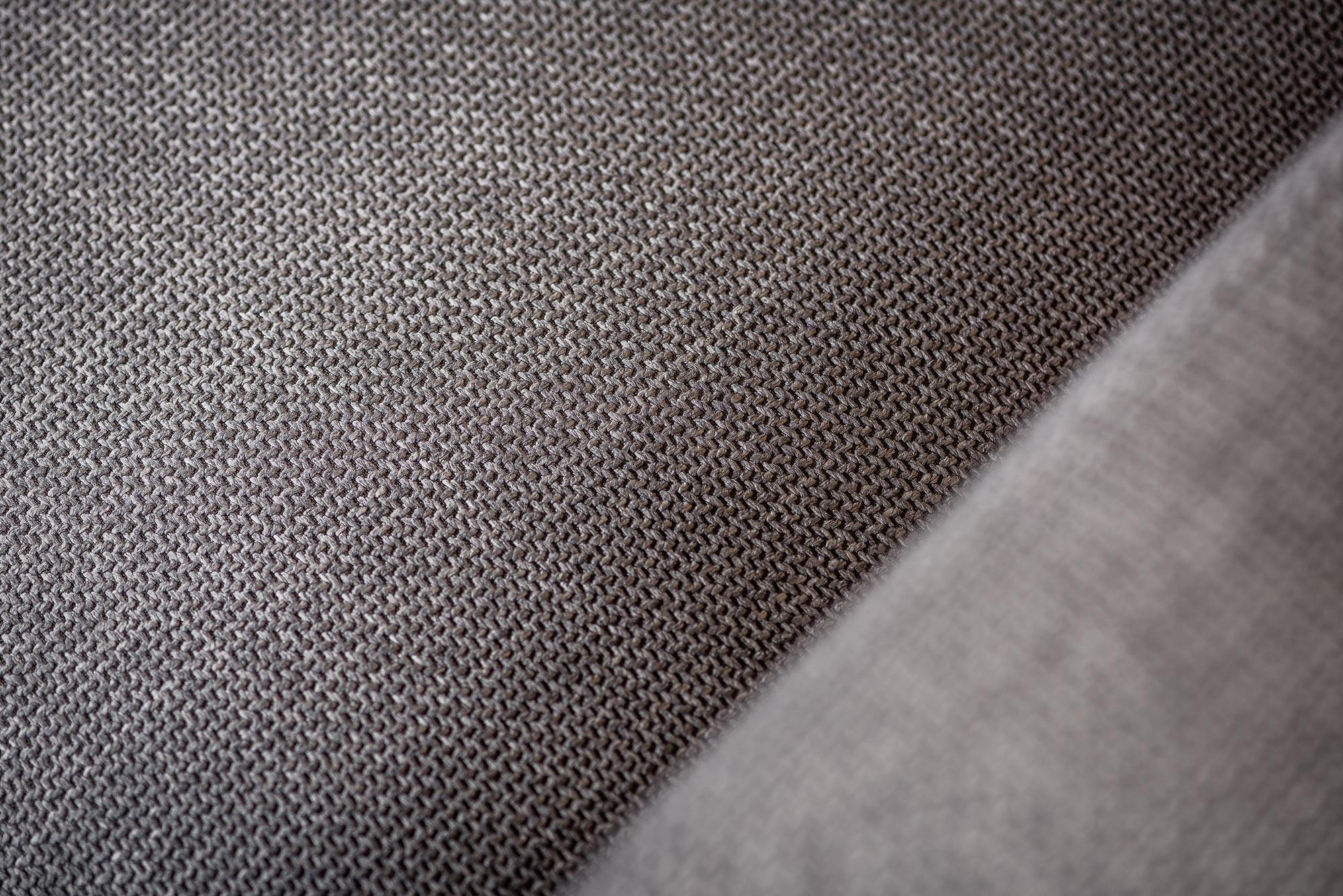 Sofa 3-Sitzer Chaiselongue Links Rechts Woven Grau 8