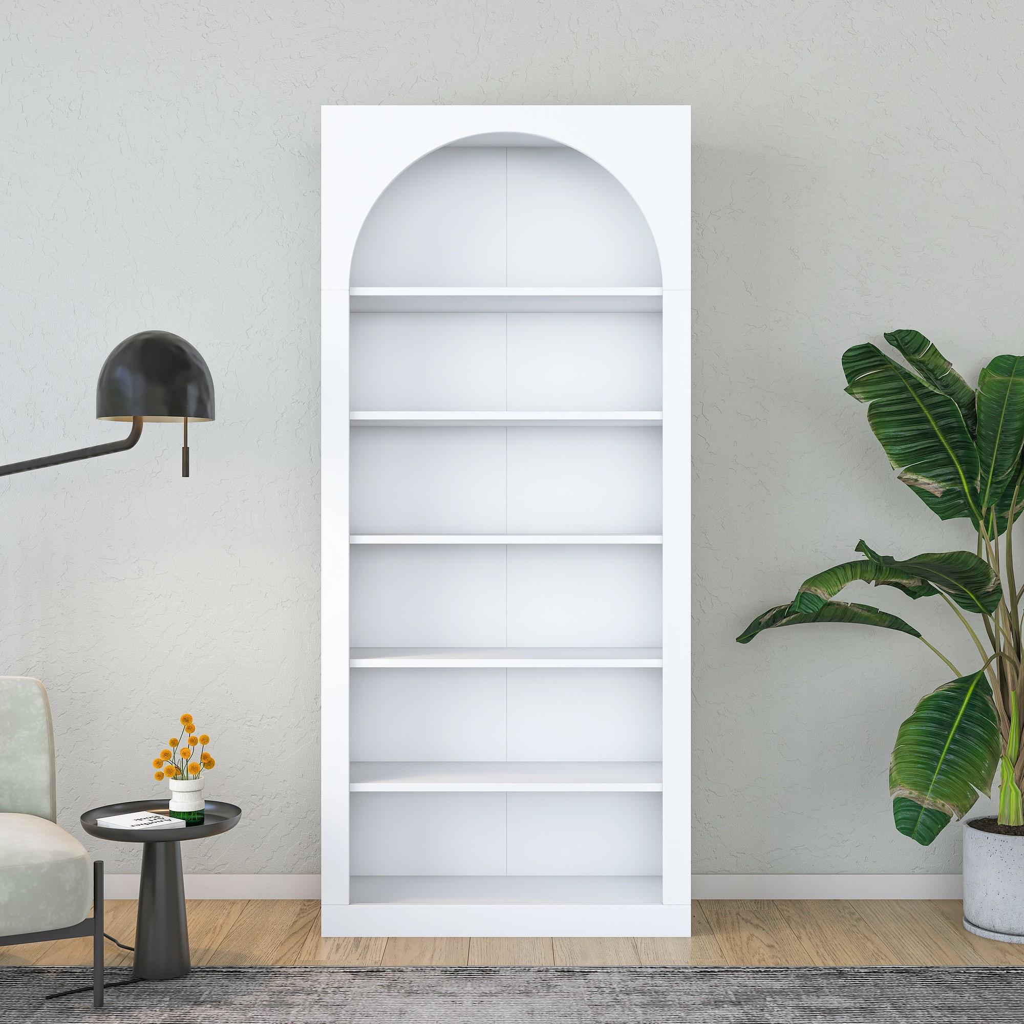 Cave Bookshelf White 3