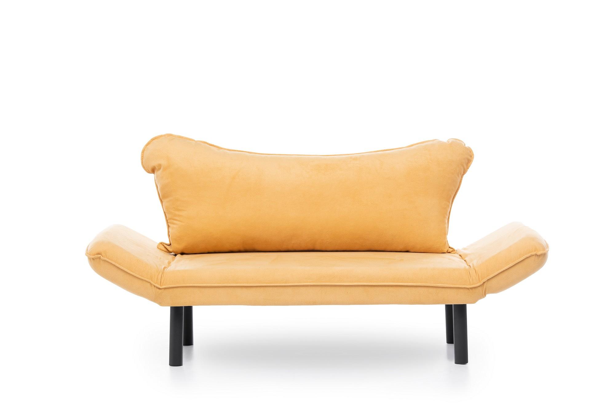 Chatto Sofa bed 2-seater Mustard 7