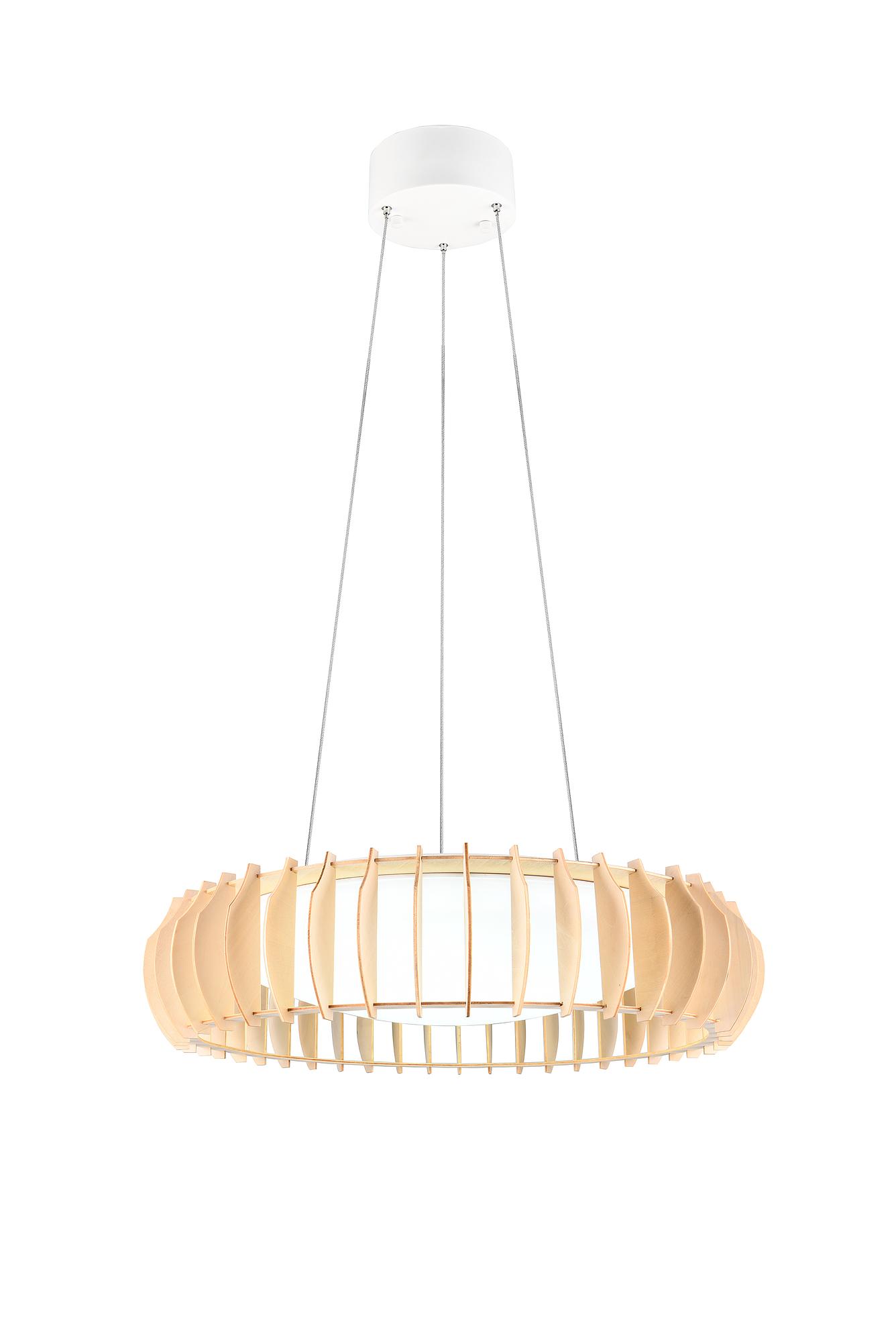 LED-Pendelleuchte Monte Weiß 4