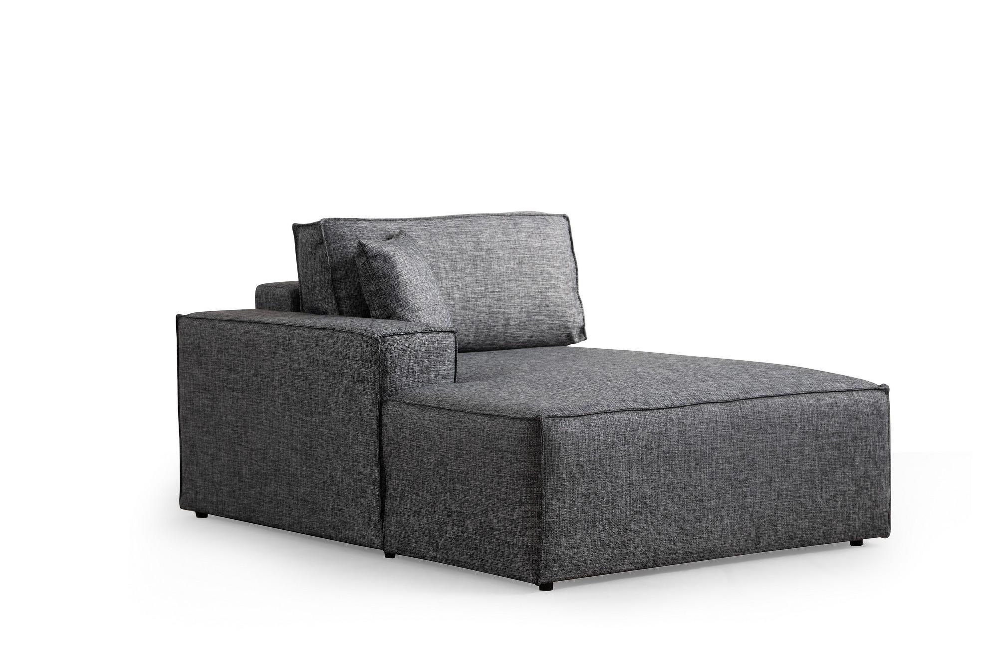 Pirlo Corner Sofa Left Dark Grey 8