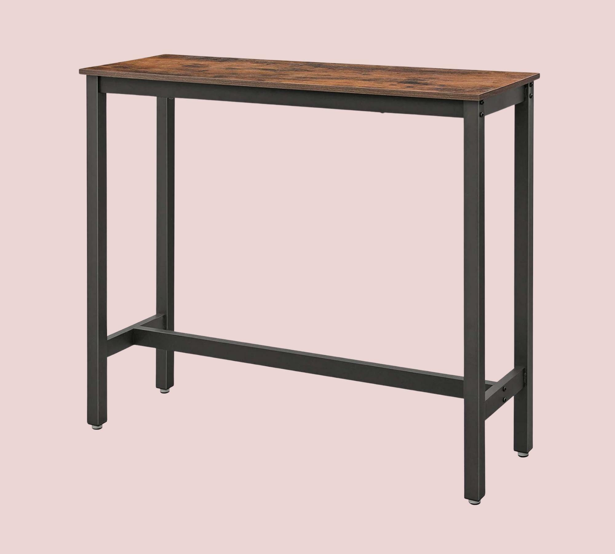 Bartisch Altholz Dekor Dunkelbraun 0