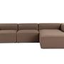 Mora Sofa Rechts Braun 2