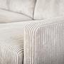 3-seater sofa CL L+R RIB Cream 5