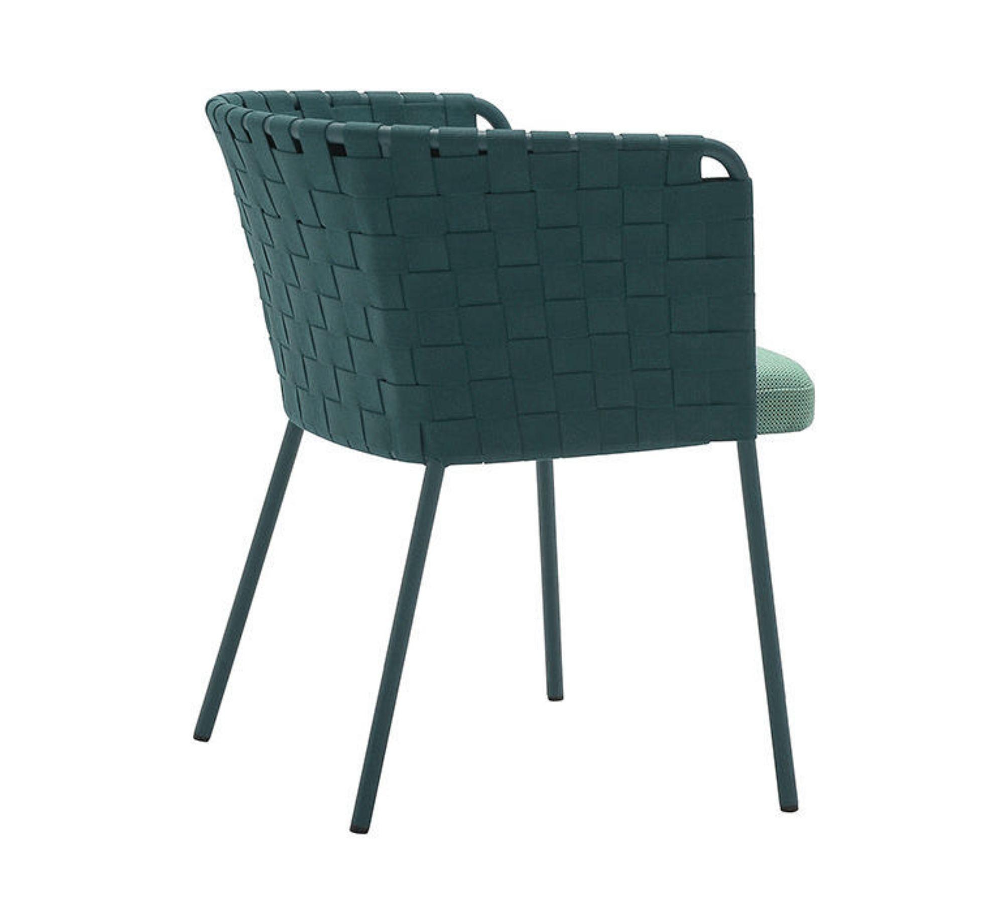 Marina SO0286 Armchair Aluminum Dark Green 2