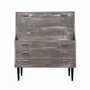 Secretary Wood Grey 1960s 0