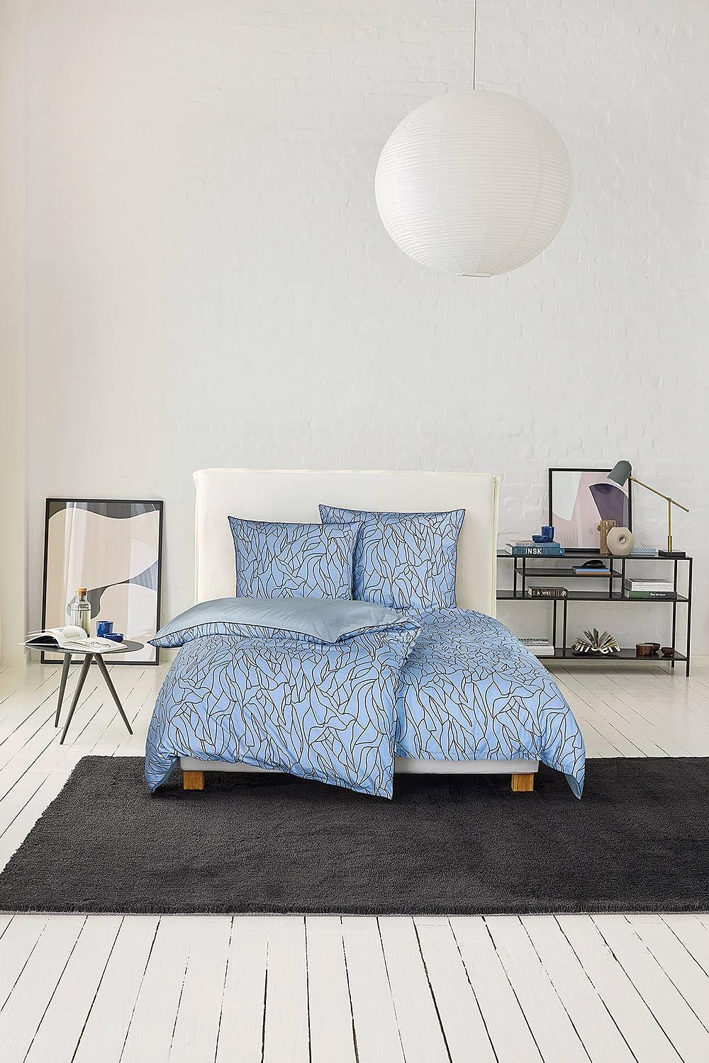 Nele Renforcé Bedding 2-piece Light Blue 2