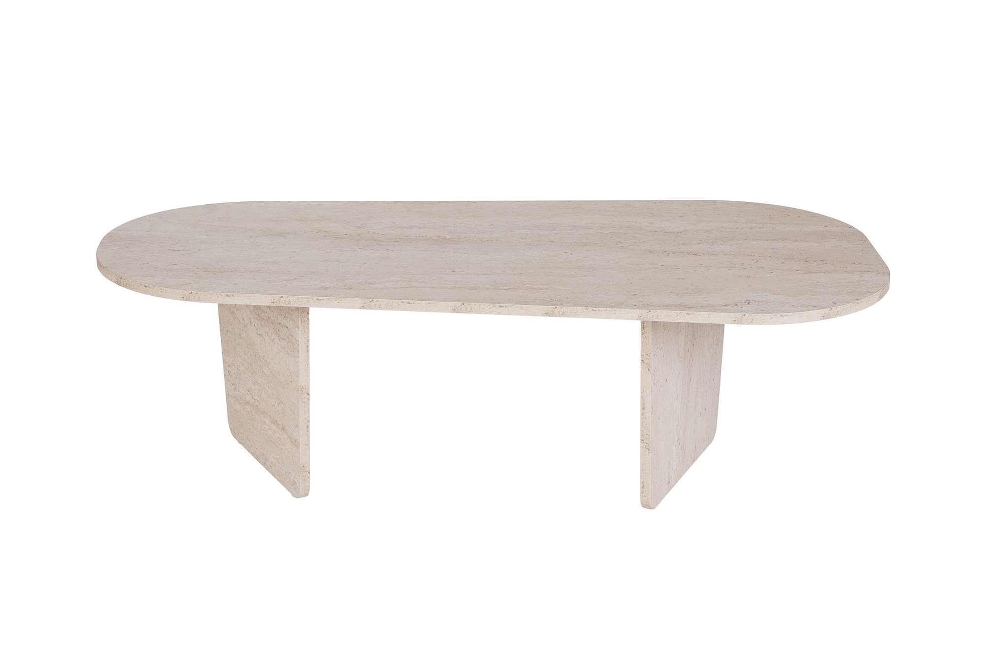 Ovalis Couchtisch Travertin 7