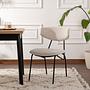 2x Nancy Dining chair Wood veneer White 0
