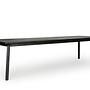 NERO Dining Table Teak Wood Black 0