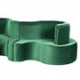 Verner Panton Cloverleaf Sofa Module Right Dark Green 0
