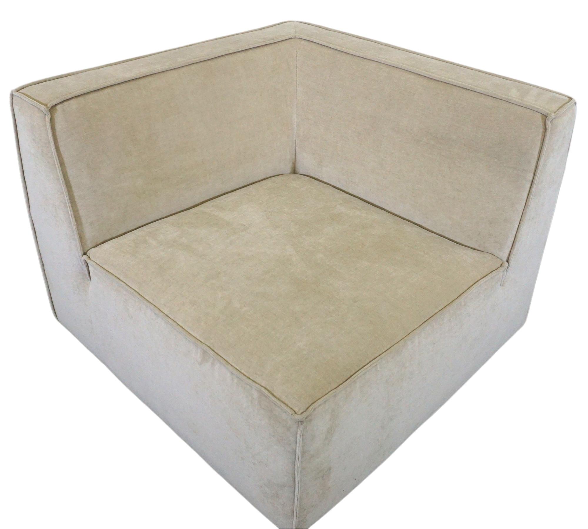 Dane 1-Sitzer Eckmodul Links Danny Cream 7