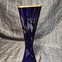 Vintage Vase Porzellan Blau 3