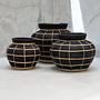 Belly Vase Schwarz 4
