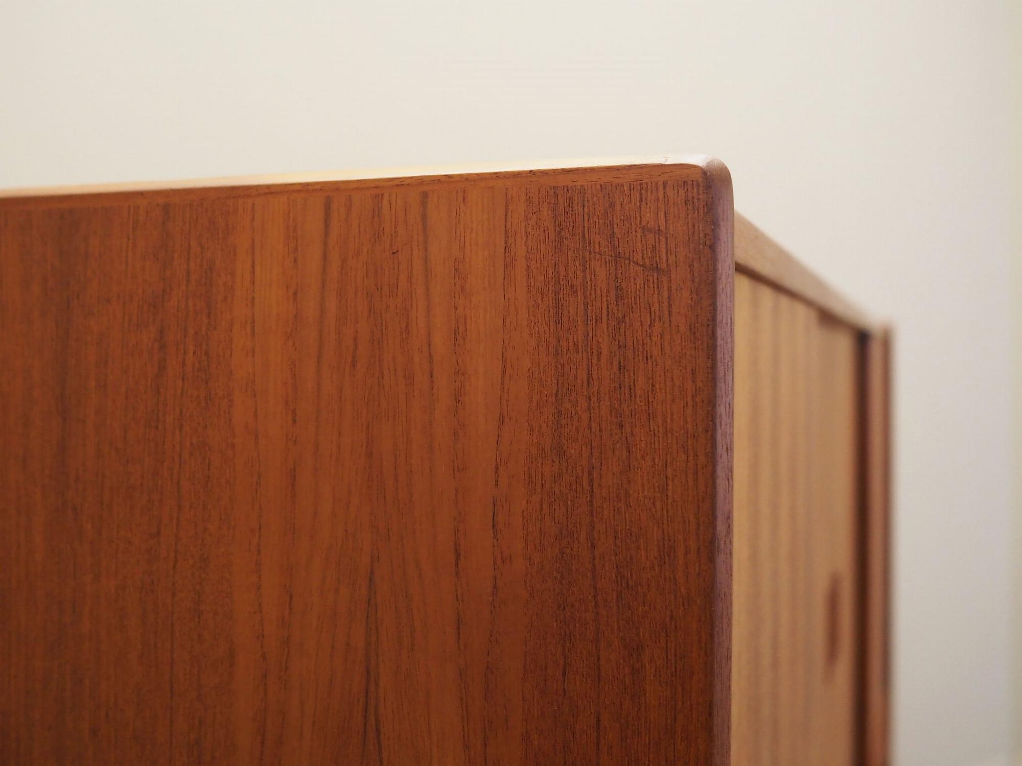 Vintage sideboard teak brown 1970s 10
