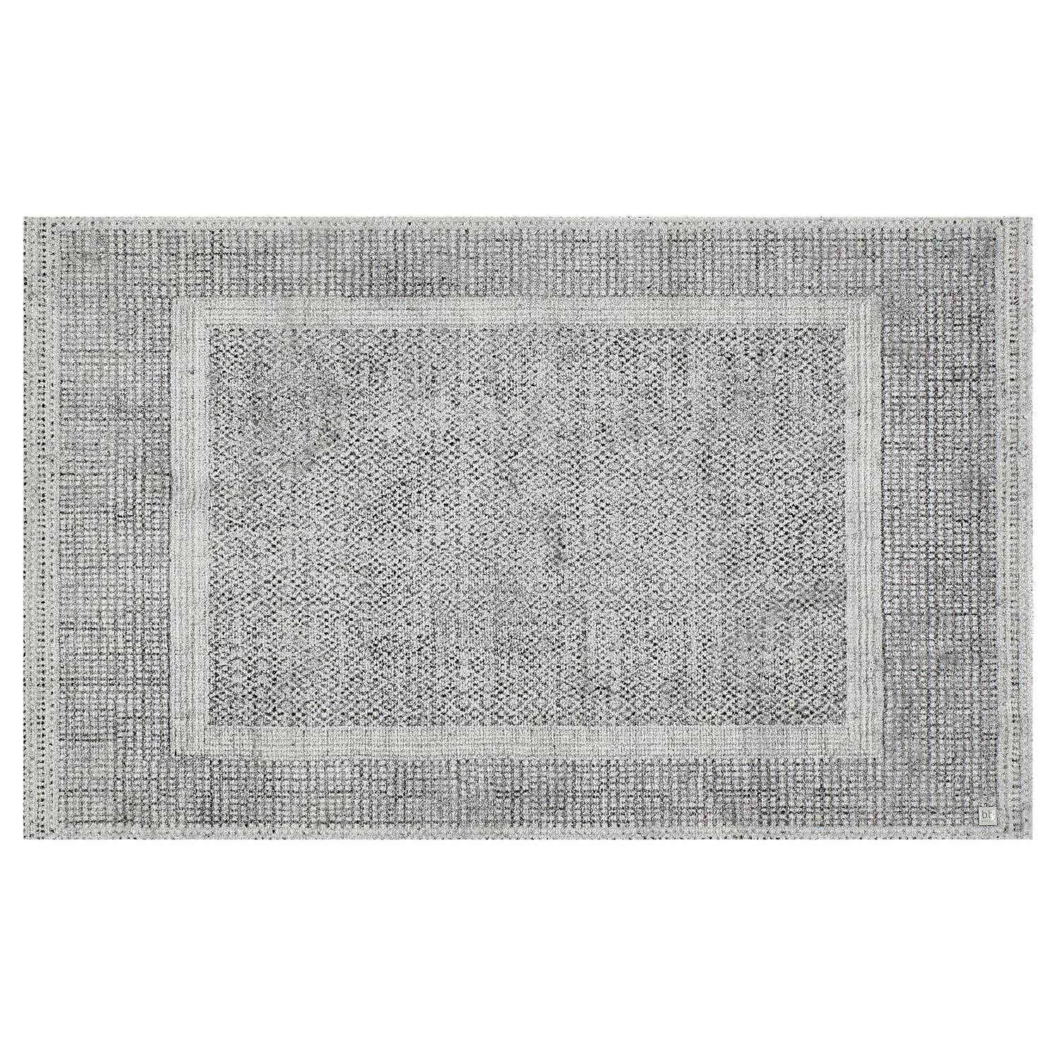 Fußmatte Square Silber 1