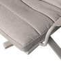Coosa Garten Sessel Aluminium Grau 7